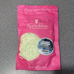 Pink Zebra Sprinkles Wax Melts - Frosted PineCone